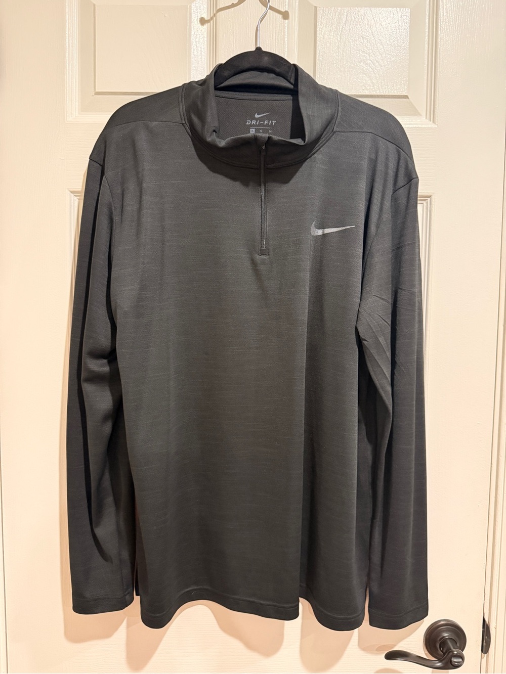 Nike Dri-FIT Men’s XL Black 1/4 Zip Performance Pullover New Without Tags